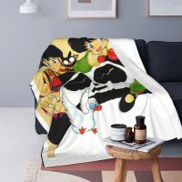 Panda Saotome Ranma 1/2 Anime Blanket Flannel Love Manga Colourful Harajuku Warm Throw Blankets for