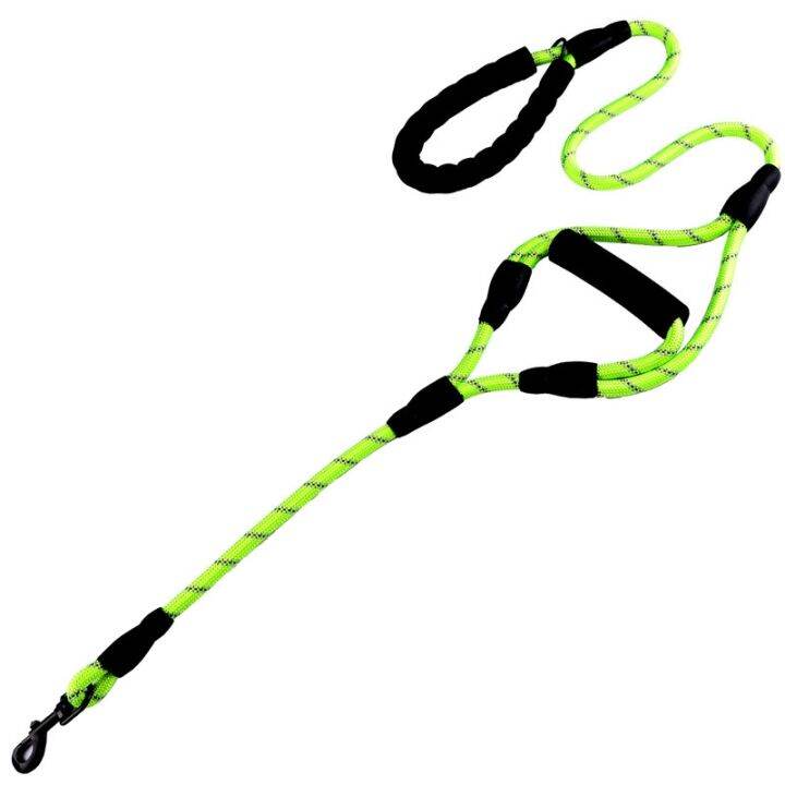 dog-leash-reflective-leashes-for-large-dogs-walking-nylon-soft-handle-dog-leash-pet-product-outdoor-double-leashes-dogs-training