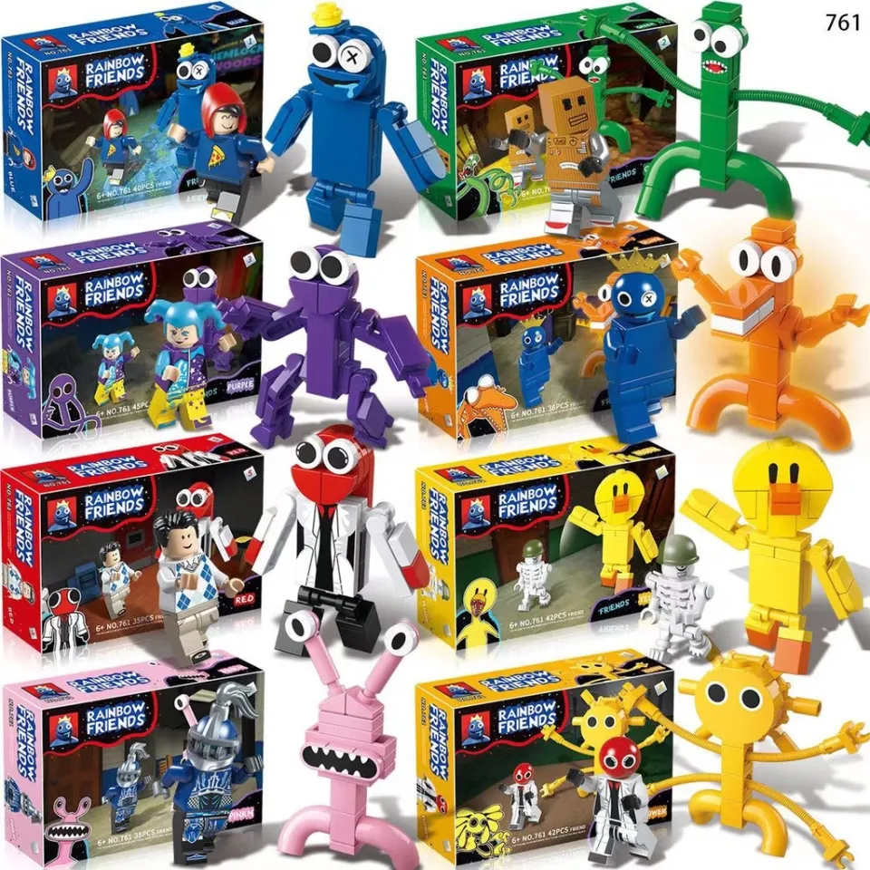 Rainbow Friends Monster Model Building Toys Set Kids Gifts for