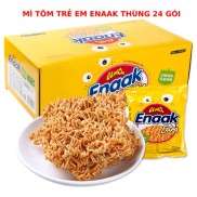 Freeshipmax Hộp 24 gói mì Snack Enaak indonesia vị gà 30gr