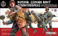 Meng 135รุ่น HS-010 Imperial German Army Stormtroopers 4รูป World War I