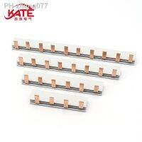 1PCS Pin Type Copper Bus Bar 4-12 Way For MCB DZ47 Air Switch Connector Copper Bar Terminal Block 1P63A 2P63A