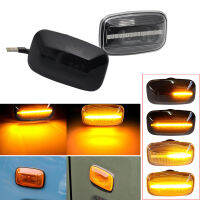 สำหรับ Toyota Land Cruiser J80 J100 Series LC70 LC80 LED แบบไดนามิกไฟเลี้ยวด้านข้าง Marker Light ไหลลำดับโคมไฟ