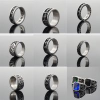 Chrome Hearts1☬ Ring mens titanium steel poker fashion cold style female ring temperament fashion square retro trend