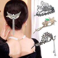 Korean Style Diamond Twisted Hairpin for Wedding Crystal Hair Accessories For women