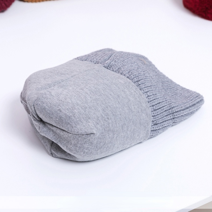 ball-bow-knot-cute-knitting-baby-infant-hat-multi-function-autumn-and-winter-thicken-warmth-cap-newborn-boy-accessories