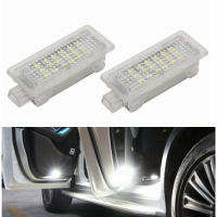 2023Wholesale2Pcs LED ไฟประตูมารยาทภายใต้ไฟเตือนไฟช่องวางเท้าสำหรับ Benz ML-Class W166 E-Class C207 A207Hotsales