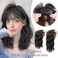 Bangs Wig Piece Temperature Resistant Synthetic Invisible No Trace Cover Hair Fluffy