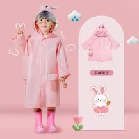 Childrens Raincoat Girls Waterproof Student Boys Outdoor Thickening Female Kindergarten Portable Rain Coat Poncho Impermeable