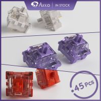 Akko CS Switches Tactile And Linear Custom Series Switch For Mechanical Typing Gaming Keyboard 45 Pcs Pack Spiral Spring Design