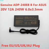 ของแท้20V 12A 240W ADP-240EB B อะแดปเตอร์ AC พาวเวอร์ซัพพลายสำหรับ ASUS ROG 15 GX550LXS RTX2080 Charger Laptop G733QS