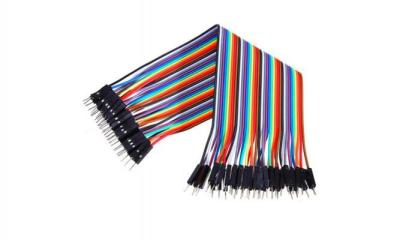 Premium Male/Male Jumper Wires - 20cm x40 - GTTH-1034