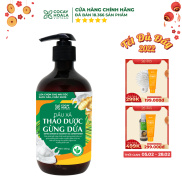 Dầu xả thảo dược gừng dừa Cocayhoala mềm mượt tóc, dưỡng tóc
