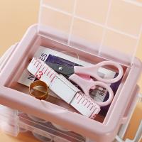 【CC】 Sewing Needle Tape Scissor Threads Boxes Multifunction  amp; Travelling Supplies New Accessories