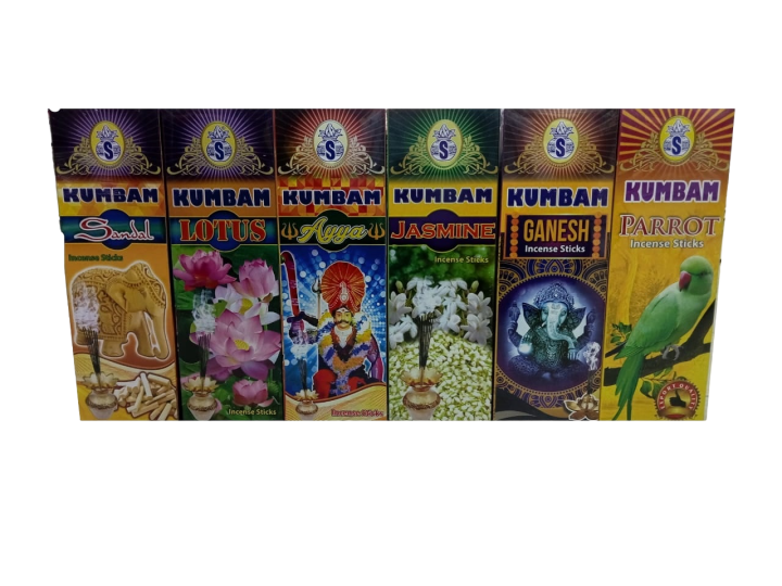 Kumbam Premium Quality Incense Sticks (12 SACHET OF 10 STICKS) Lazada