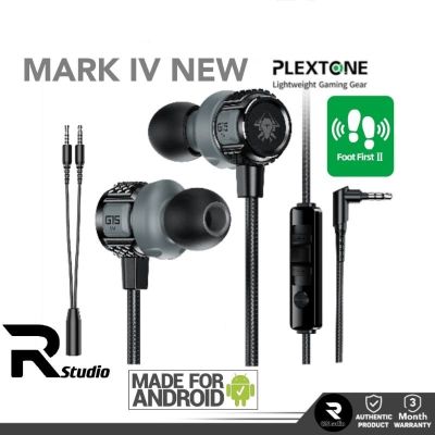 PLEXTONE หูฟังสเตอริโอลาย G15 MARK III 4,หูฟังสเตอริโอเสียงเบสที่หนักแน่นหูฟังหัวค้อนสเตอริโอ V2สำหรับเล่นกีฬา