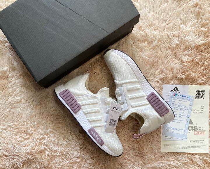 new-รองเท้าadidass-nmd-running-สีขาวม่วง-รองเท้ากีฬา-รองเท้าออกกำลังกาย-สินค้าพร้อมส่ง