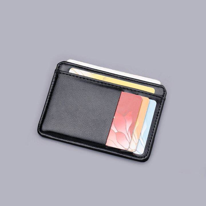 mini-pu-leather-credit-card-holder-solid-color-short-samll-id-cards-clutch-leisure-travel-portable-coin-purse-luxury-men-wallets-card-holders