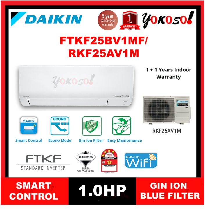 For Klang Valley Only Daikin Ftkf Bv Mf Rkf Av M Hp R Gin