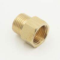 1pcs Copper M/F 1/8 quot;1/4 quot;3/8 quot;1/2 quot; 3/4 quot; BSP Male to Female Threaded Brass Coupler Adapter Brass Pipe Fitting