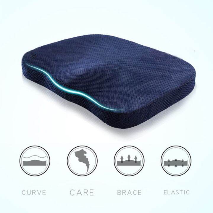 memory-foam-seat-cushion-orthopedic-pillow-coccyx-office-chair-cushion-hip-car-seat-wheelchair-hips-massage-vertebrae-seat-pad