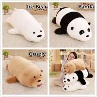 We Bare Bears Grizzly Ice Bear Panda Stuffed Animals Plush Soft Doll Girls Toys