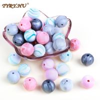 【DT】hot！ 10Pcs/lot 15mm Silicone Beads BPA Material for Baby Teething Necklace Food Grade Teether