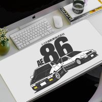 Personalized Rubber Mouse Pad Initial D Office Carpet Desk Pad Mouse Mat Black Big Mousepad Mat For Computer