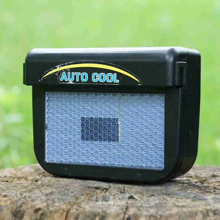 Portable Solar Powered Fan Car Exhaust Fan Fit For Most Batteries Car