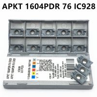 20PCS APKT1604 PDER 76 IC928 คาร์ไบด์แทรกเครื่องกลึงเครื่องตัดมิลลิ่งเครื่องมือกลึง CNC เครื่องมือกลึง apkt 1604 เครื่องตัดมิลลิ่งคุณภาพสูง