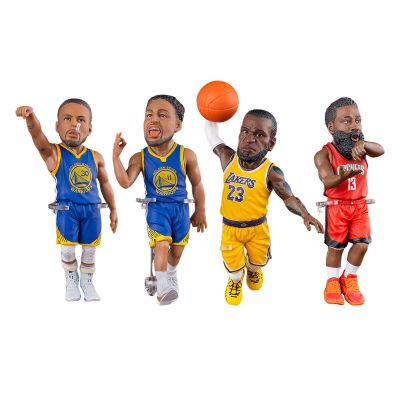 ZZOOI NBA Basketball Star Q-Version Action Model Figure Toy Ornament Statue Collection