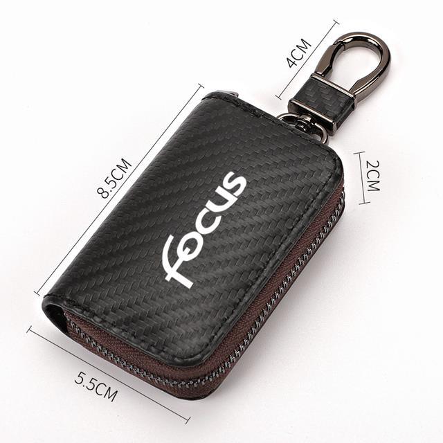 for-focus-bmax-smax-cmax-car-accessories-carbon-fiber-car-key-case-men-ladies-key-storage-bag