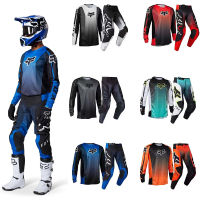 FOX Racing 180 LUX Motocycle Racing Suit Jersey And Pants MTB Bike Motorcross Set