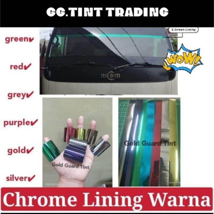 LORI Tinted Cermin Depan "1.5INCI" SESUAI UNTUK DECO LORI/automotive