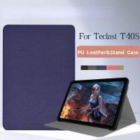 เคส2023 10.4นิ้วสำหรับ Teclast T40S เคสหนังพียูป้องกันแบบตั้งได้สำหรับ T40 Teclast/T40 Pro/ T40 Plus ฝาขาตั้งพับได้