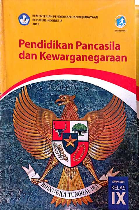 Buku Pkn Kelas 9 Untuk Smp Kurikulum 2013 Kemendikbud Lazada Indonesia