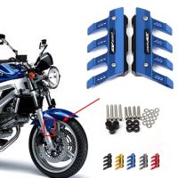 รถจักรยานยนต์ด้านหน้า Fender ด้านข้างป้องกัน Guard Mudguard Sliders สำหรับ Suzuki SV650 SV650S SV650A SV650X SV 650อุปกรณ์เสริม Universal