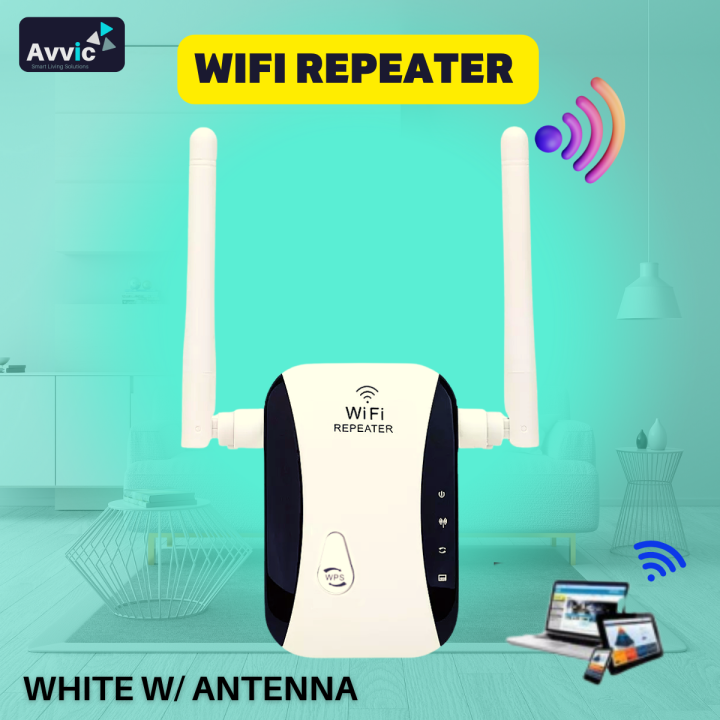 WiFi Repeater 300 Mbps Penguat Sinyal Wifi Amplifier Extender Wireless Access Point Lazada
