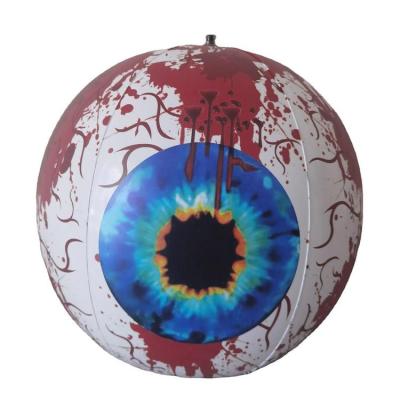 Halloween Decorations Inflatable Eyeball Halloween Lighted Eyeball with Bloodshot Inflatables Decoration Waterproof PVC Inflatable LED Eyeball Yard Decoration judicious