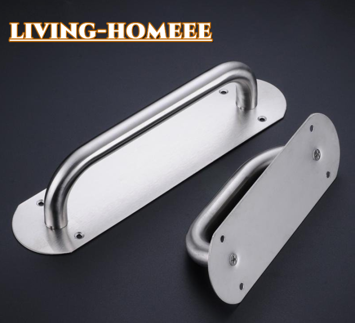 Stainless Steel Door Handle Push Pull Door Handle Wooden Door Handle