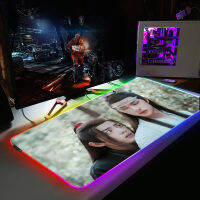 Modaozushi Mouse Pad Rgb Gaming Computer Pc Mats Company Desk Table Protector Car Keyboard Mousepad Xxl Led Gamer Pink Xl Mat