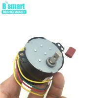 Bringsmart มอเตอร์ซิงโครนัส50KTYZ AC 220V เครื่องความเร็วต่ำขนาดเล็ก10W ควบคุมได้ลดมอเตอร์1Rpm มอเตอร์ขนาดเล็ก