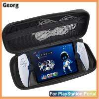 GEORG สำหรับอุปกรณ์เสริมเกม PS5 ถุงเก็บสัมภาระ อีวีเอ แข็งและแข็งแรง กระเป๋าใส่ของ มืออาชีพอย่างมืออาชีพ กันกระแทกและกันกระแทก ฝาครอบป้องกันสำหรับป้องกัน สำหรับ PlayStation Portal