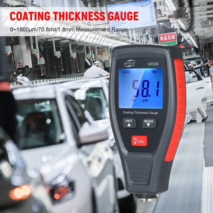 GT235 LCD Coating Thickness Gauge Paint Thickness Gauge Meter
