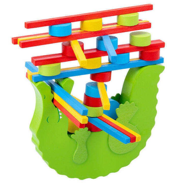 childrens-educational-wooden-balance-blocks-crocodile-stacks-together-hand-eye-coordination-early-education-toy