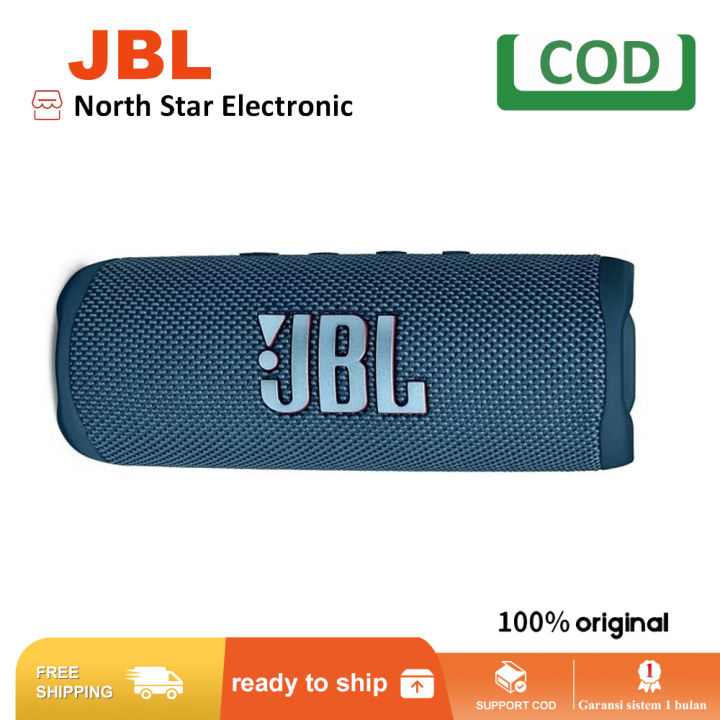 JBL Flip 6 - Portable Bluetooth Speaker, powerful sound and deep