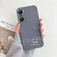 2022ใหม่เคสโทรศัพท์ Infinix Hot 20 4G 5G 20i 20S หมายเหตุ12i 2022 Matte Slim Softcase สีทึบ Smiling Face Handphone ปลอกคู่สีแดงสีดำฝาหลัง Hot20 Hot20i Note12i