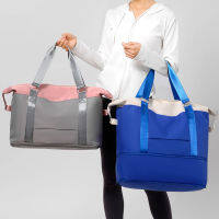 กระเป๋าพับสำหรับเดินทาง Wanita Duffle U Menjalankan Bagasi Besar Pelbagai Fungsi Kapasiti Besar Bahukan Tangan XM42