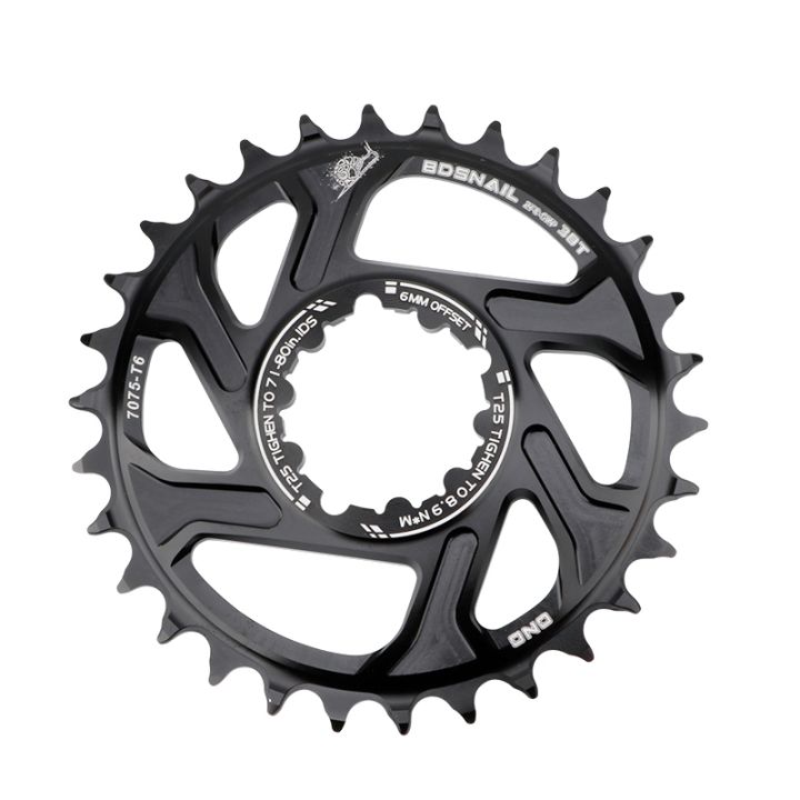 bdsnail-gxp-chainring-mtb-monoplates-direct-mount-crown-30-32-34-36-38-teeth-bicycle-chainring-offset-6mm-mountain-bike-sprocket