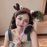 Caribbean sunshine ที่คาดผมตุ๊กตาน่ารักๆ ลายกล้ามปู สไตล์เกาหลี Korean fashion hairband childrens cute styling hairband face wash hairband